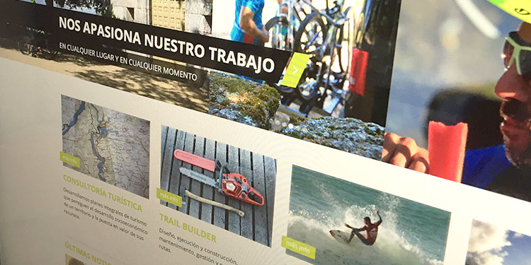 Diseño web Sherpa Project